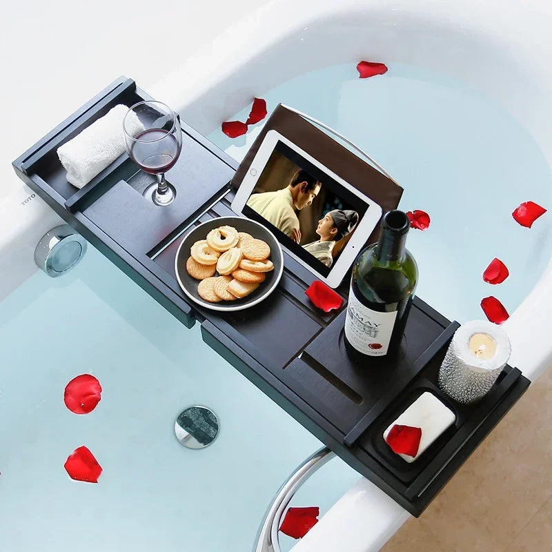 Extendable Bathtub Tray