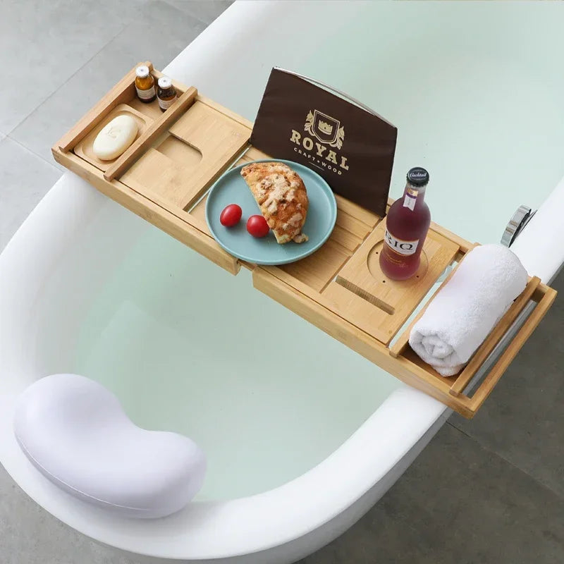 Extendable Bathtub Tray