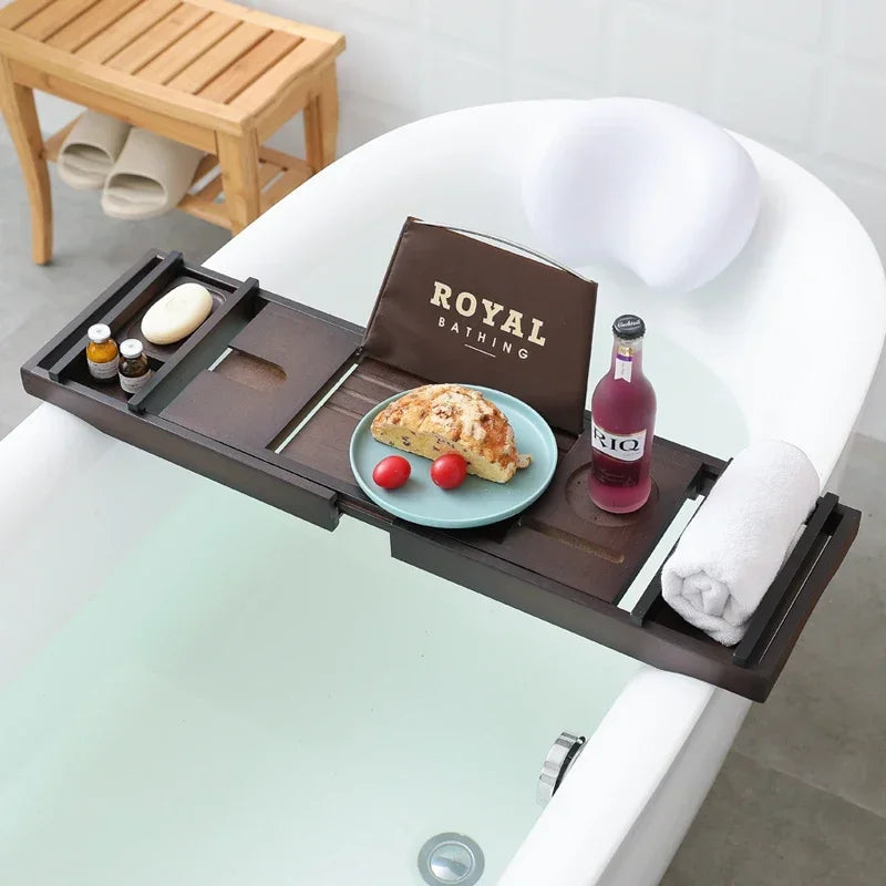 Extendable Bathtub Tray